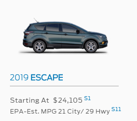 2018 Ford Escape