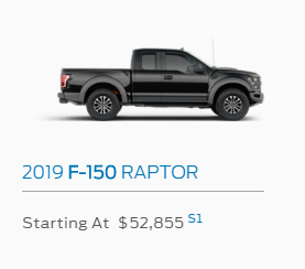 2018 Ford F-150 Raptor