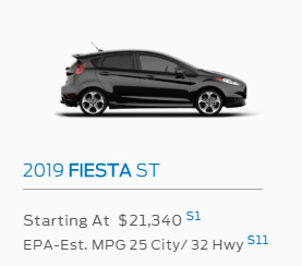 2018 Ford Fiesta ST