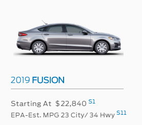 2018 Ford Fusion