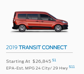 2018 Ford Transit Connect